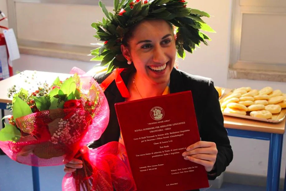 Silvia Romano laurea