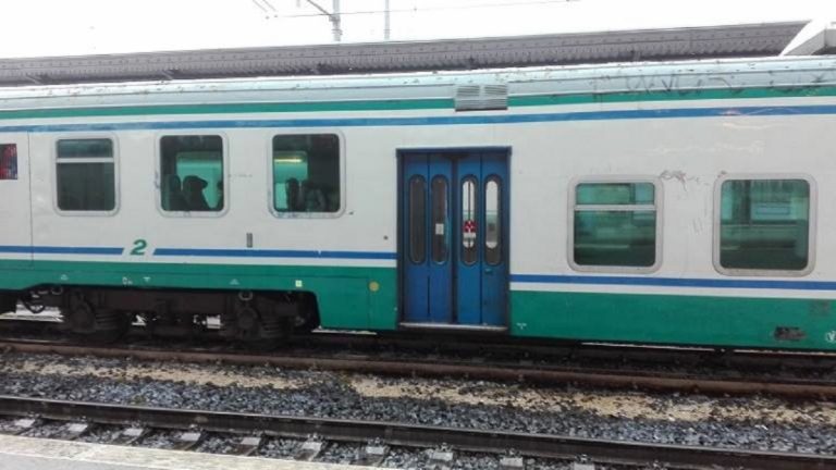 treno uomo morto