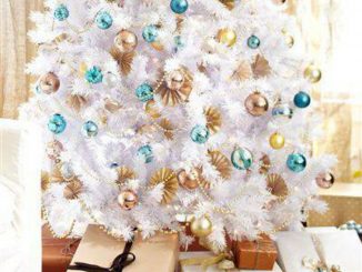 albero di Natale bianco