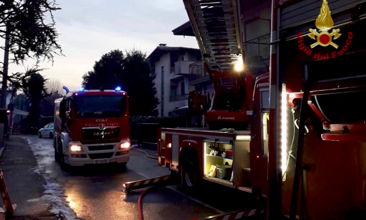 Incendio in abitazione ad Arezzo