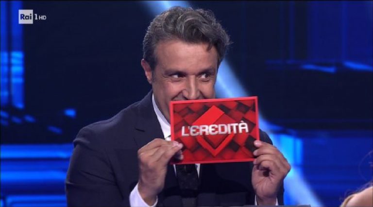 Insinna verrà sostituito nella conduzione de L'Eredità