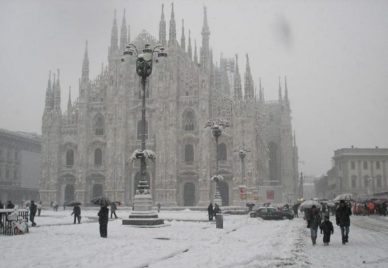 neve in arrrivo
