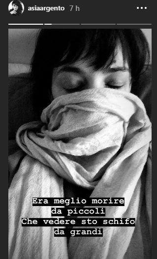 asia argento post