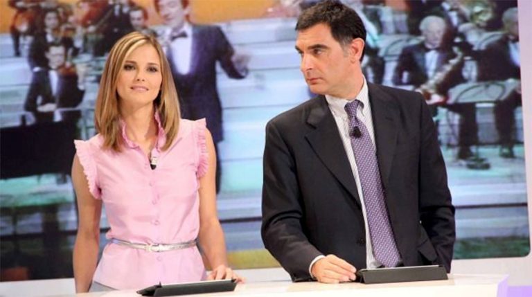 Francesca Fialdini e Tiberio Timperi