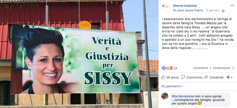 giustizia per sissy