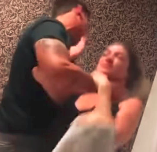Il video della violenza