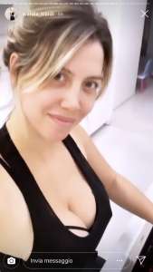 Wanda Nara ai fornelli