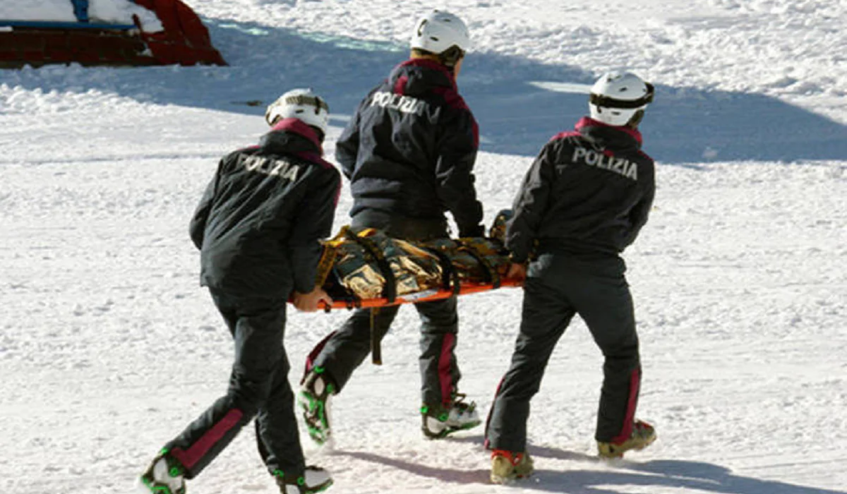 incidente sugli sci