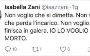 Il tweet shock di Isabella Zani: "Voglio Salvini morto"
