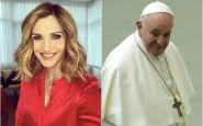 Lorella Cuccarini contro papa Francesco