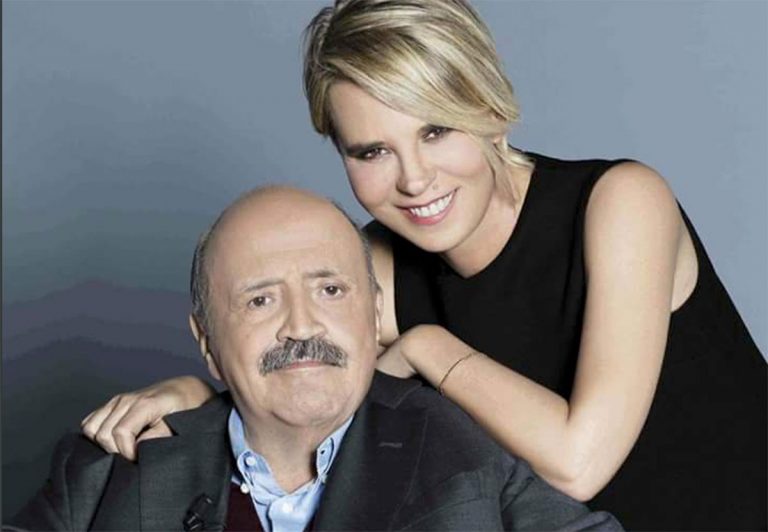 Maria De Filippi con Maurizio Costanzo