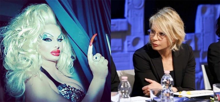 Elenoire Ferruzzi e Maria De Filippi
