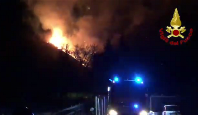 incendio monte Martica