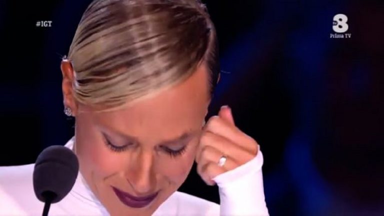 Italia's Got Talent, le prime lacrime di Federica Pellegrini in TV
