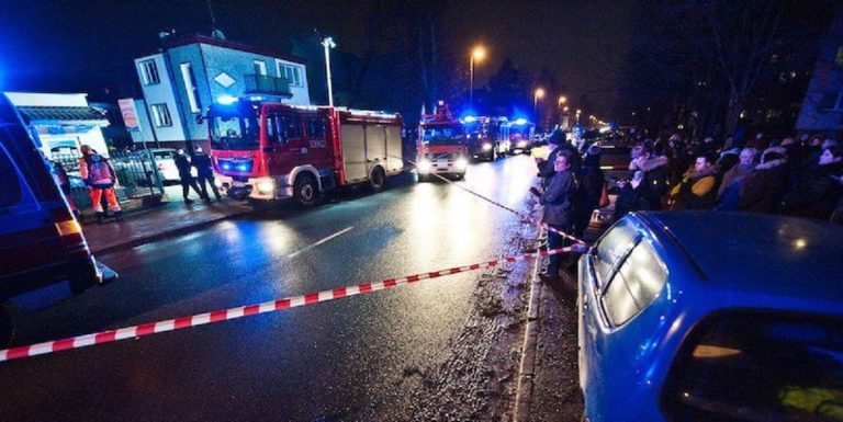 Polonia, incendio escape room
