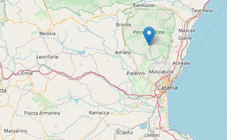 Terremoto a Zafferana Etnea