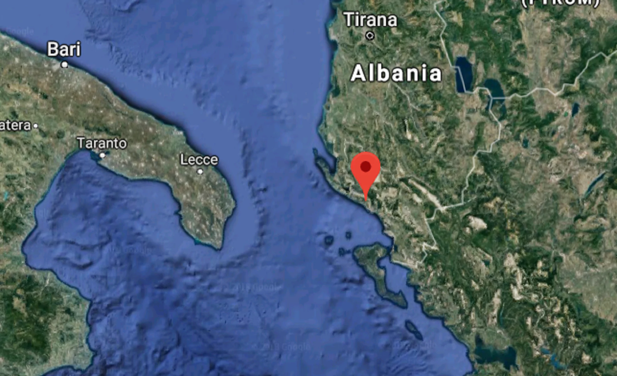 Terremoto avvertito in Puglia, l'epicentro in Albania