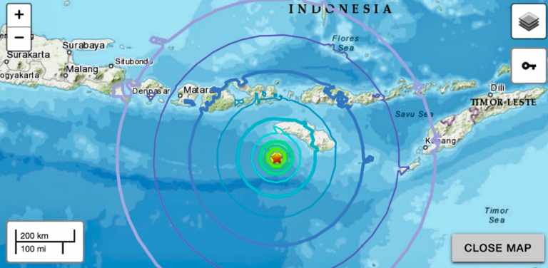 Terremoto in Indonesia