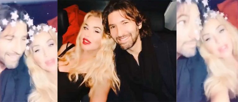 Valeria Marini con Walter Nudo