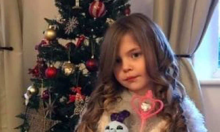 Bimba di 6 anni con tumore al rene