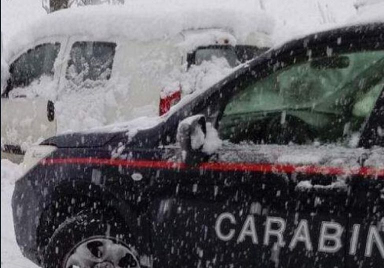 carabinieri neve