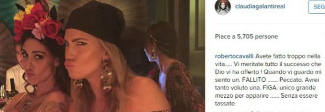 Il post di Cavalli contro Belen