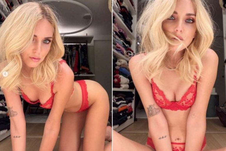 chiara ferragni in intimo
