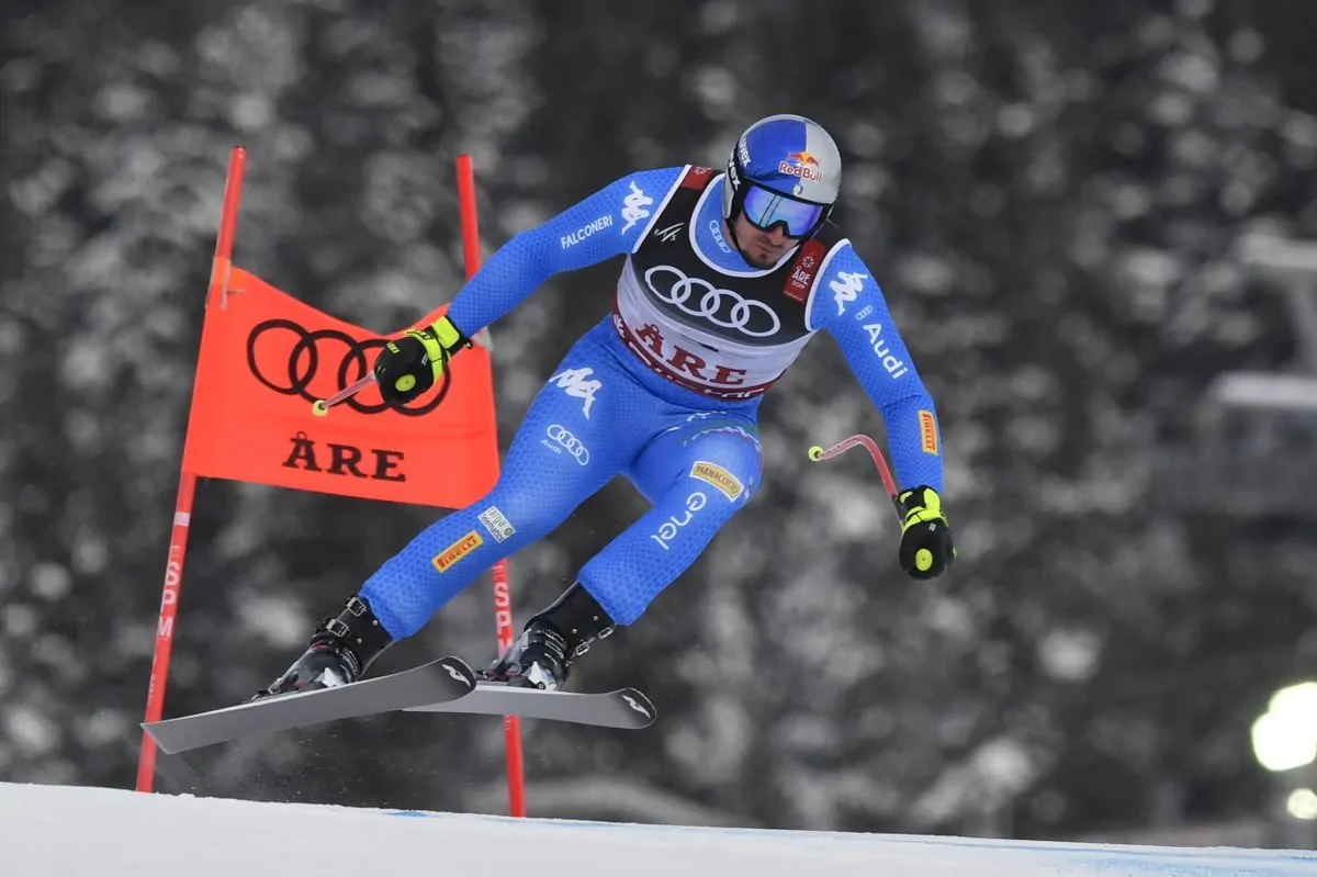 Dominik Paris vince la medaglia d'oro ai Mondiali di sci