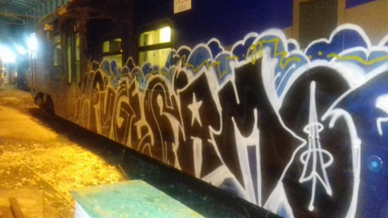 Sassi contro treno Eav: ferito un passeggero al volto