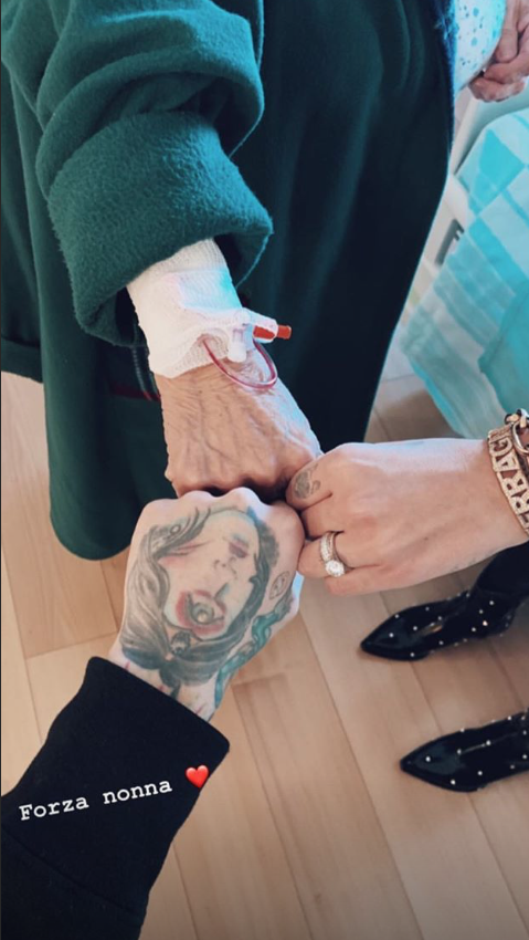 Ferragni Fedez e nonna Luciana