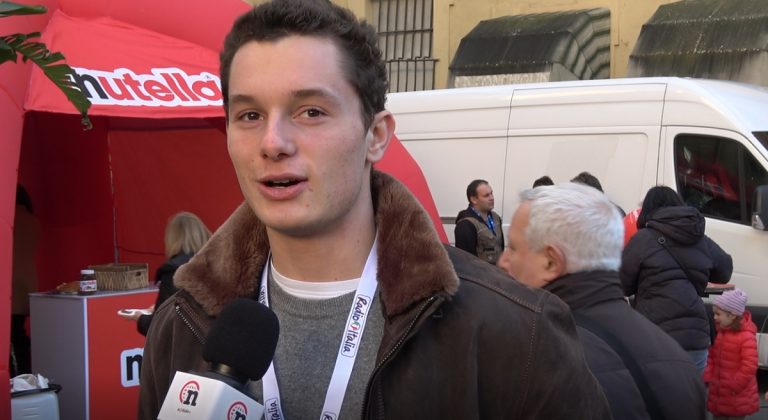 Sanremo, c'è Filippo Tortu