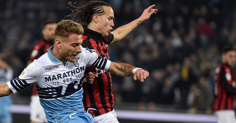 Lazio-Milan di Coppa Italia
