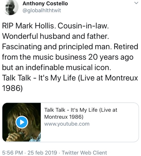 Mark Hollis