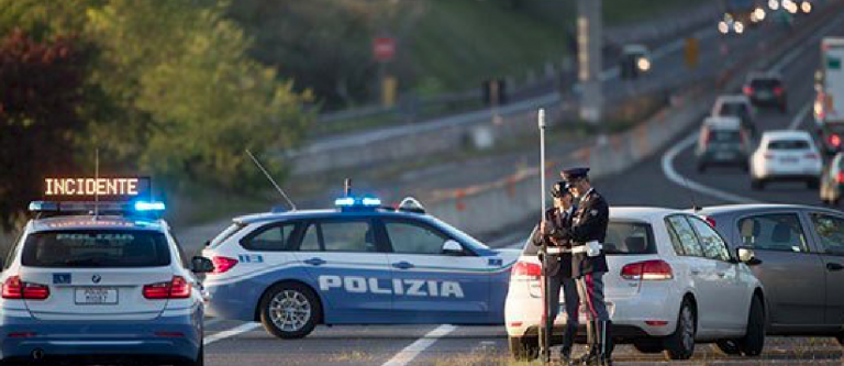 Maxi tamponamento sulla via Laurentina, Roma