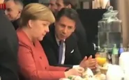 Merkel Conte Davos