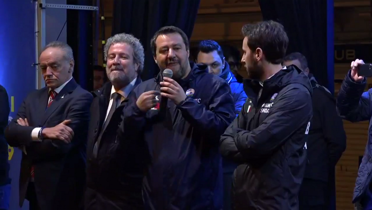 Salvini a Bari