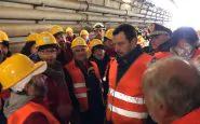 Salvini visita il cantiere Tav di Chiomonte
