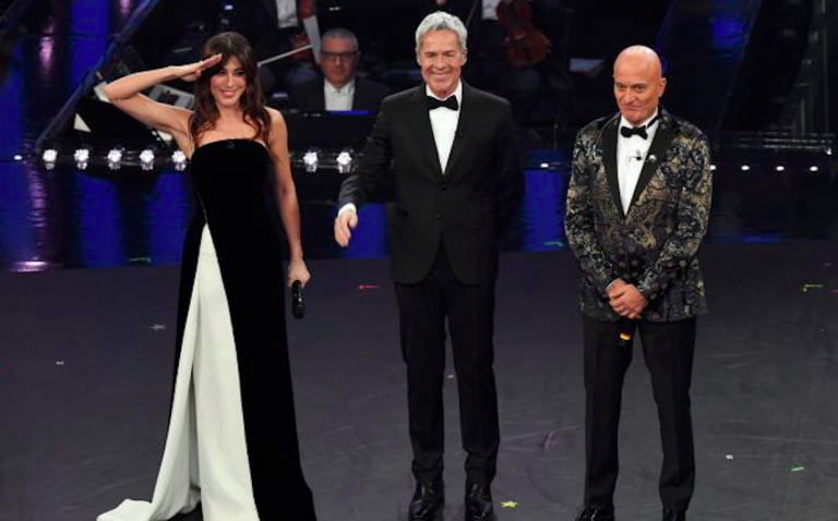 Sanremo, flop prima serata