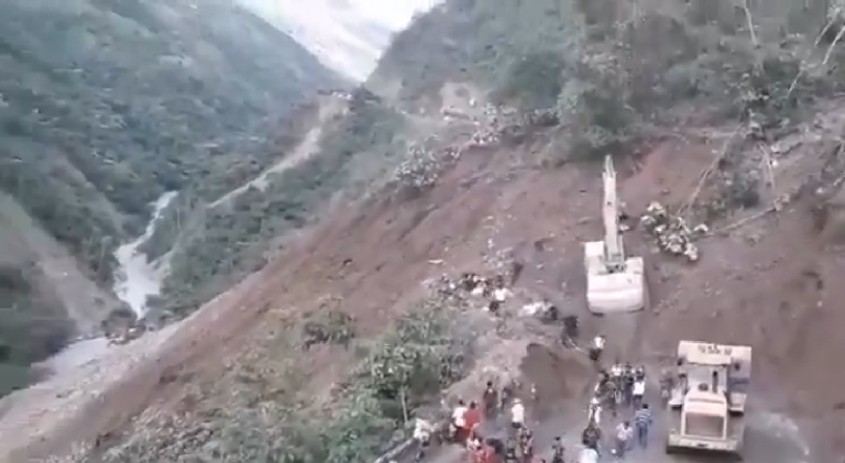 Bolivia, frana a La Paz