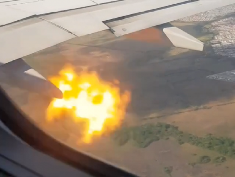 Aereo si scontra con un uccello in volo: atterraggio di emergenza