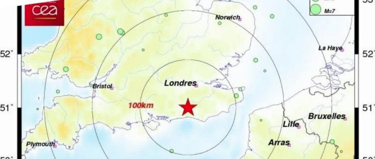 Terremoto 3.7 nel west sussex