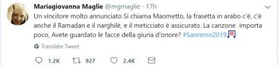 tweet maglie