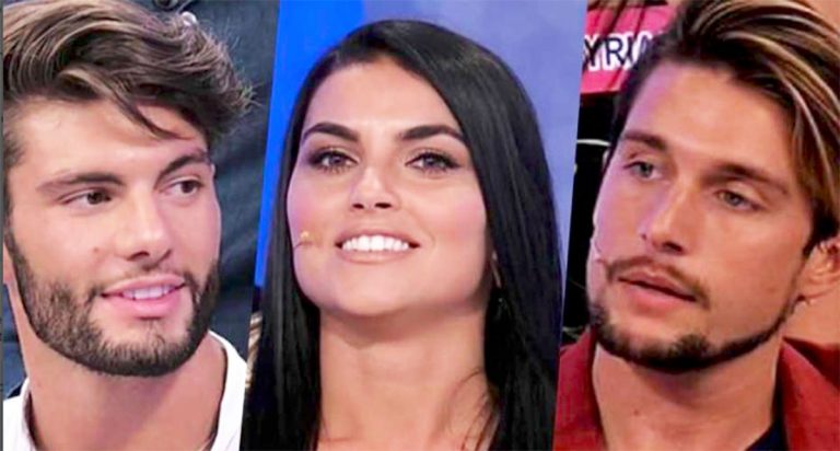 Teresa Langella tra Antonio e Andrea