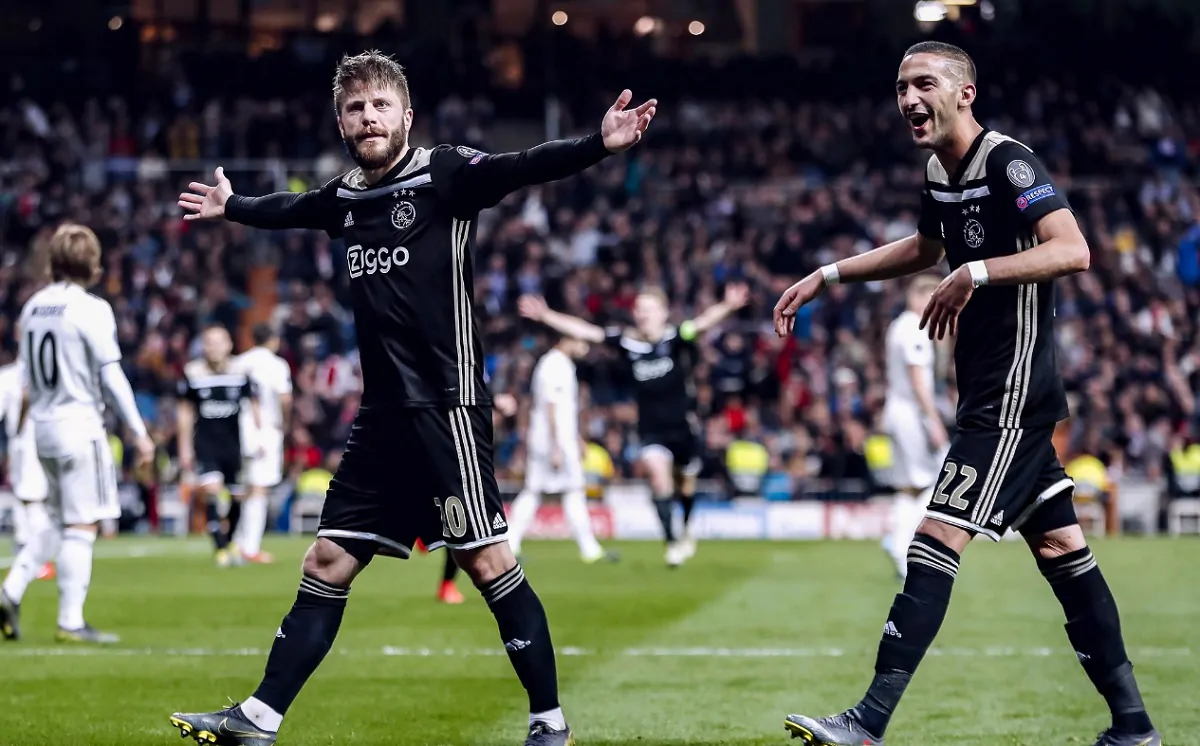 Champions, l'Ajax elimina il Real Madrid