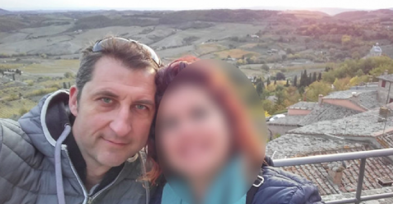 Andrea Cortese, morto davanti alla compagna