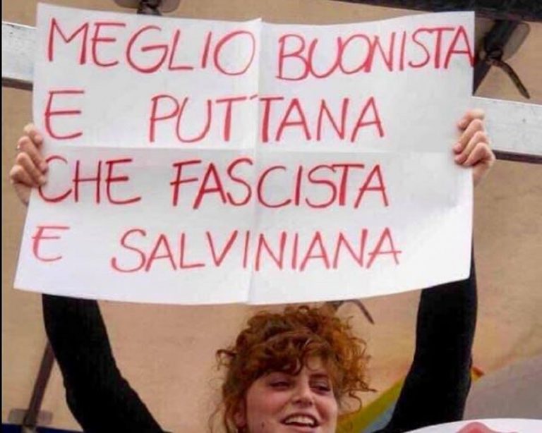 cartello anti-salvini