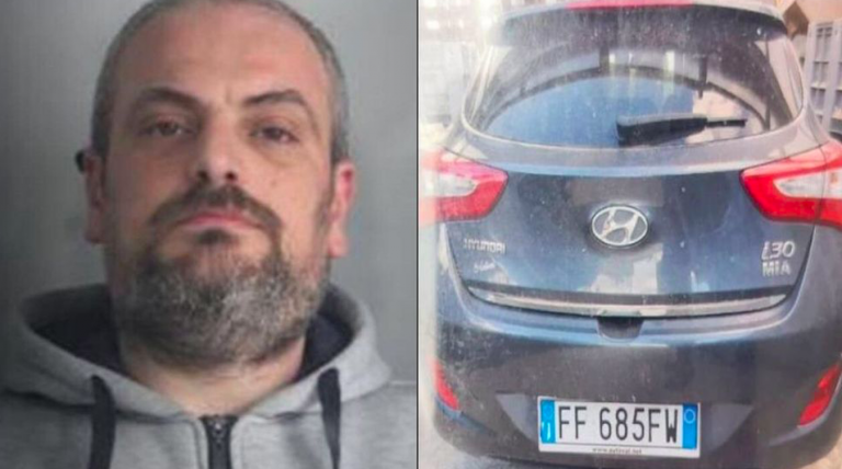 Ciro Russo ha dato fuoco all'auto dell'ex moglie