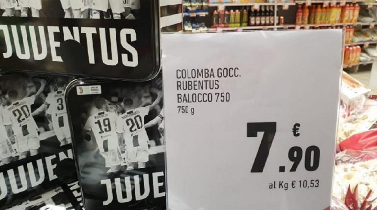 Oristano, la scritta "Rubentus" sulla colomba