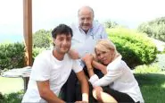 Gabriele Costanzo con i genitori adottivi