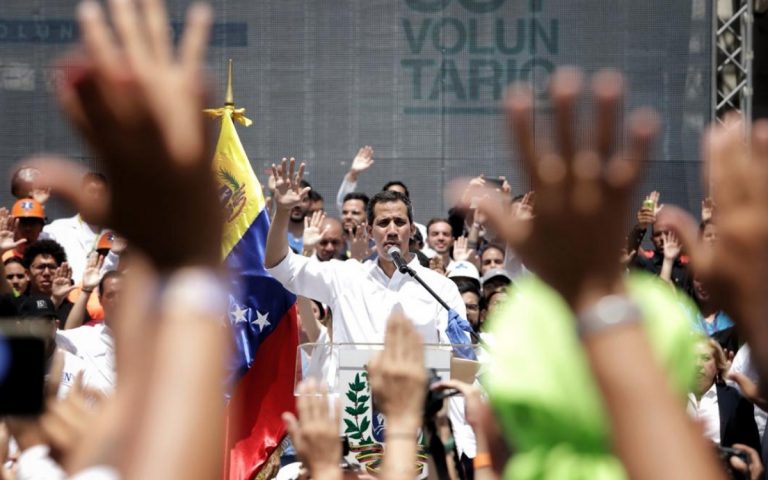 Guaidò di nuovo in Venezuela